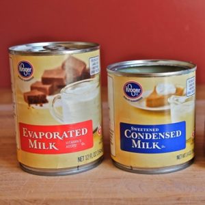 Evaporated & Condensed Milk