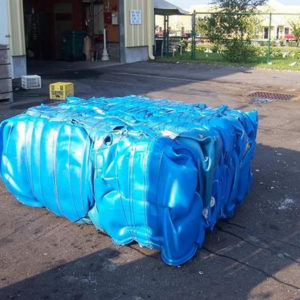 HDPE BLUE DRUM SCRAP
